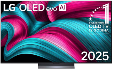 LG TV OLED83C51LA, OLED 4K UHD Smart, 83"